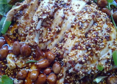 四川成都特色小吃侃膳齋棒棒雞