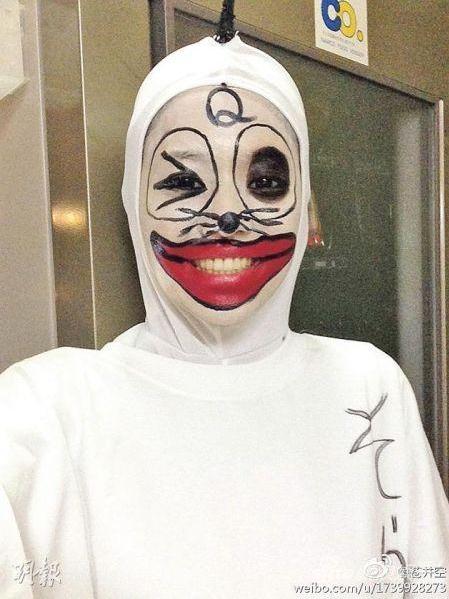 蒼井空變血盆大口Q太郎嚇粉絲，粉絲笑言雖然重口味也喜歡