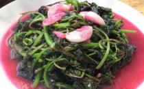 為什么莧菜炒熟是紅色？吃莧菜有什么好處？