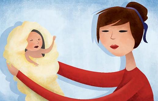 寶寶吐奶怎么辦?